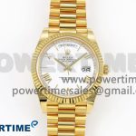 Day Date 40 YG 228238 ARF 1:1 Best Edition White Roman Dial on President Bracelet VR3255