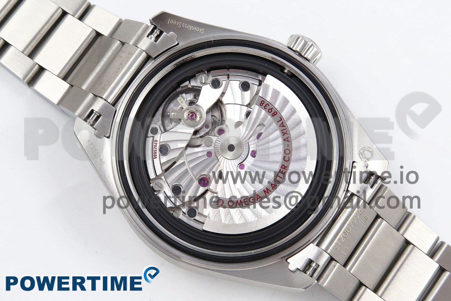Aqua Terra GMT Worldtimer 43mm VSF 1:1 Best Edition Summer Blue Dial on SS Bracelet A8938 Super Clone - Image 11