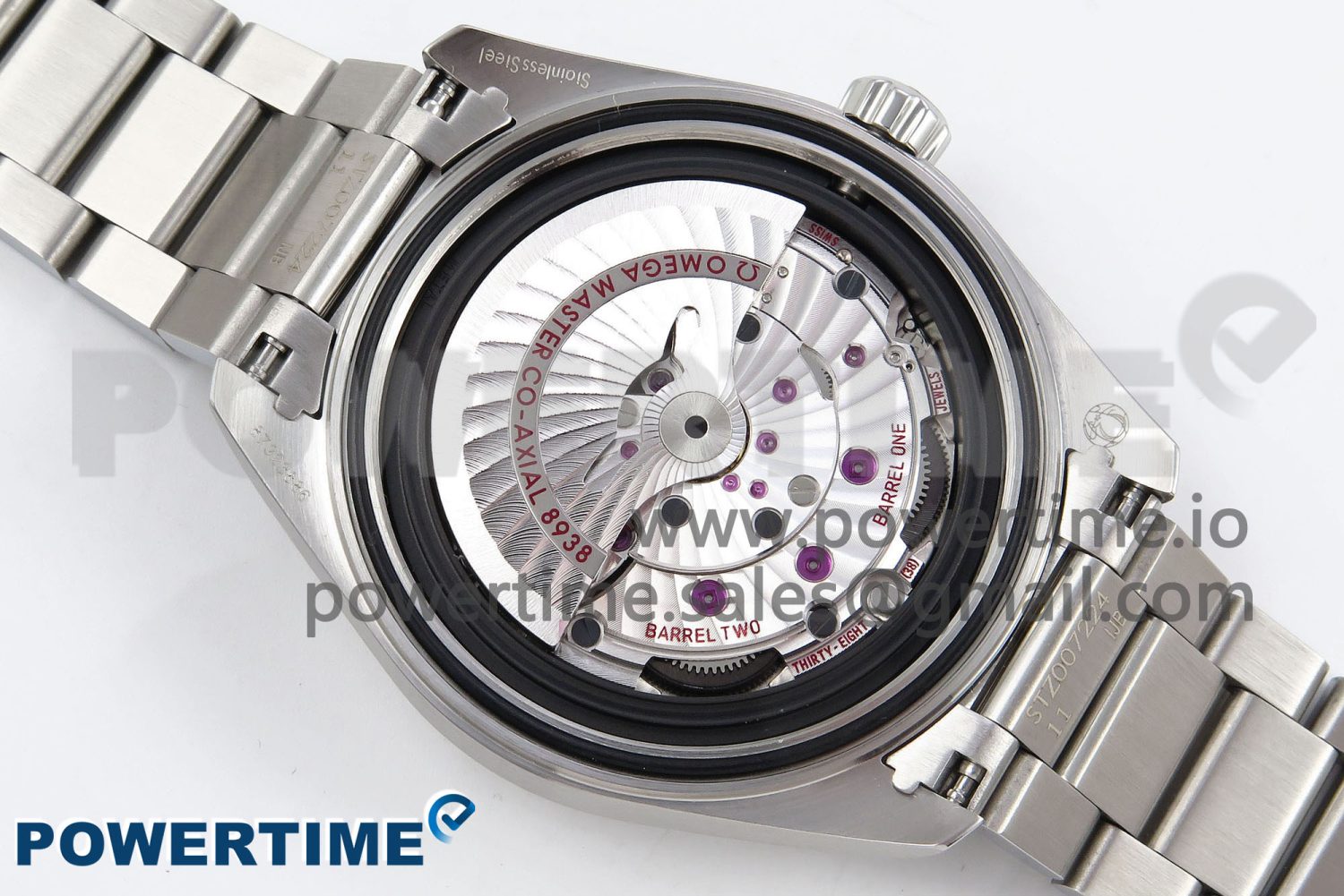 Aqua Terra GMT Worldtimer 43mm VSF 1:1 Best Edition Summer Blue Dial on SS Bracelet A8938 Super Clone - Image 12