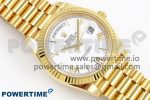 Day Date 40 YG 228238 ARF 1:1 Best Edition White Roman Dial on President Bracelet VR3255 - Image 3