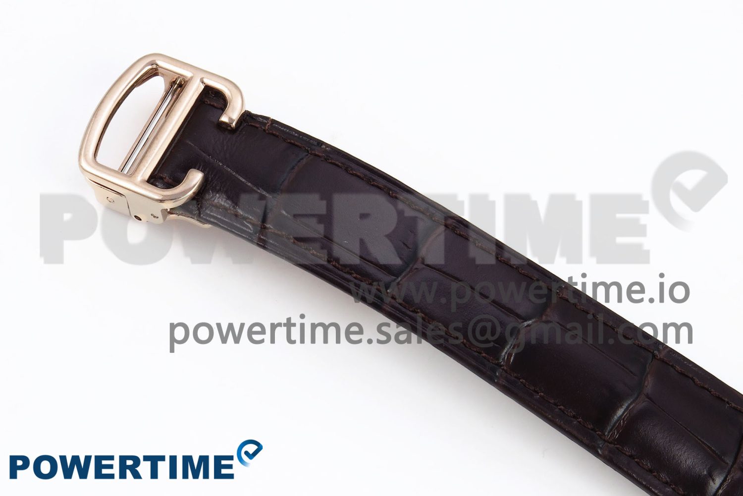 Rotonde de Cartier Flying Tourbillon RG RMS Best Edition Silver Dial on Brown Leather Strap - Image 11
