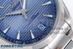 Aqua Terra 41mm VSF 1:1 Best Edition Summer Blue Dial on Blue Rubber Strap A8900 Super Clone - Image 5