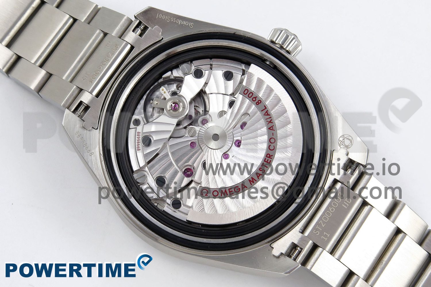 Aqua Terra 41mm VSF 1:1 Best Edition Summer Blue Dial on Blue Rubber Strap A8900 Super Clone - Image 9