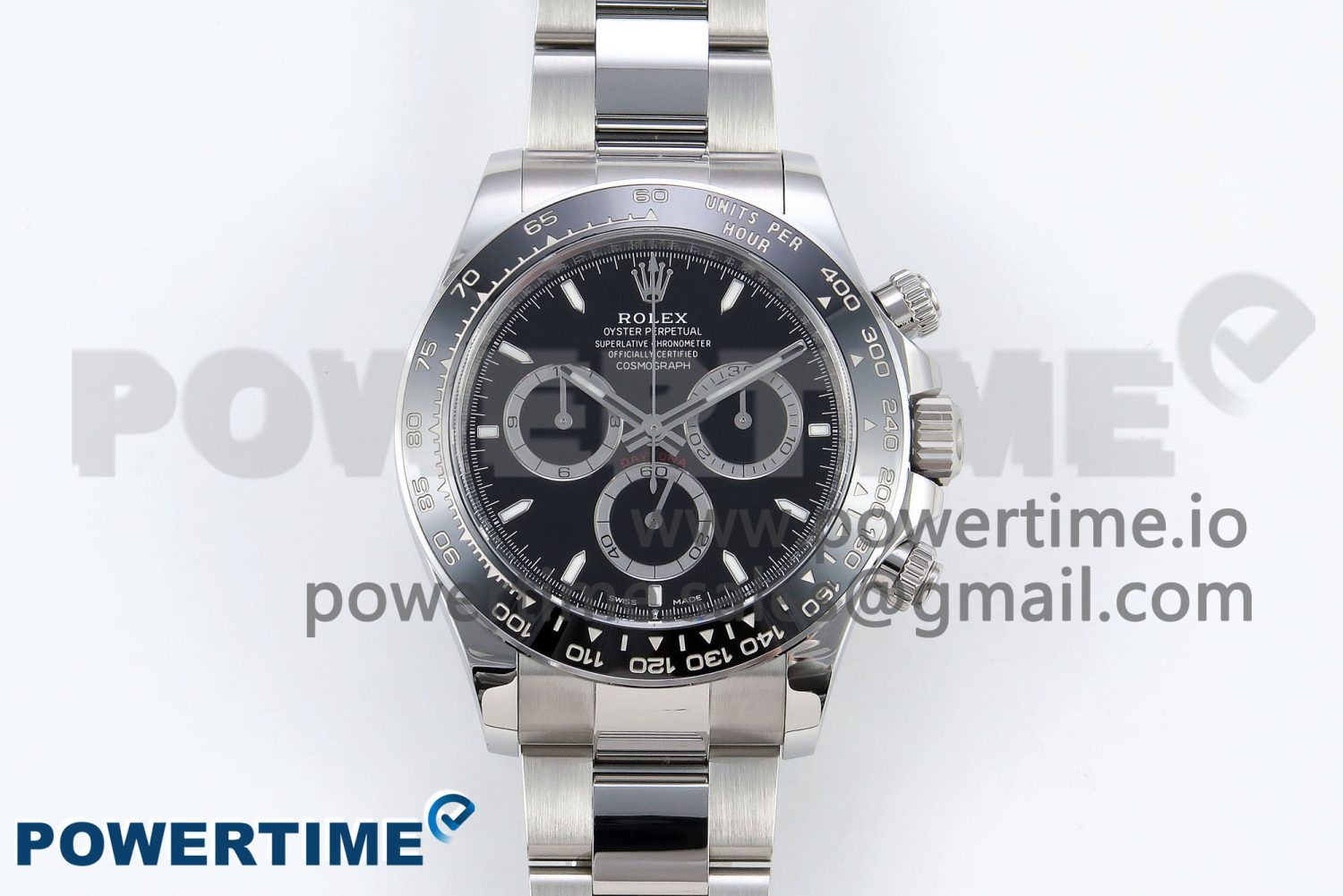 2023 Daytona 126500 Clean 1:1 Best Edition 904L SS Case and Bracelet Black Dial SH4131 - Image 1