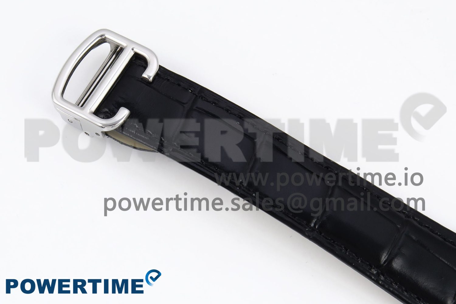 Rotonde de Cartier Flying Tourbillon SS RMS Best Edition Silver Dial on Black Leather Strap - Image 11