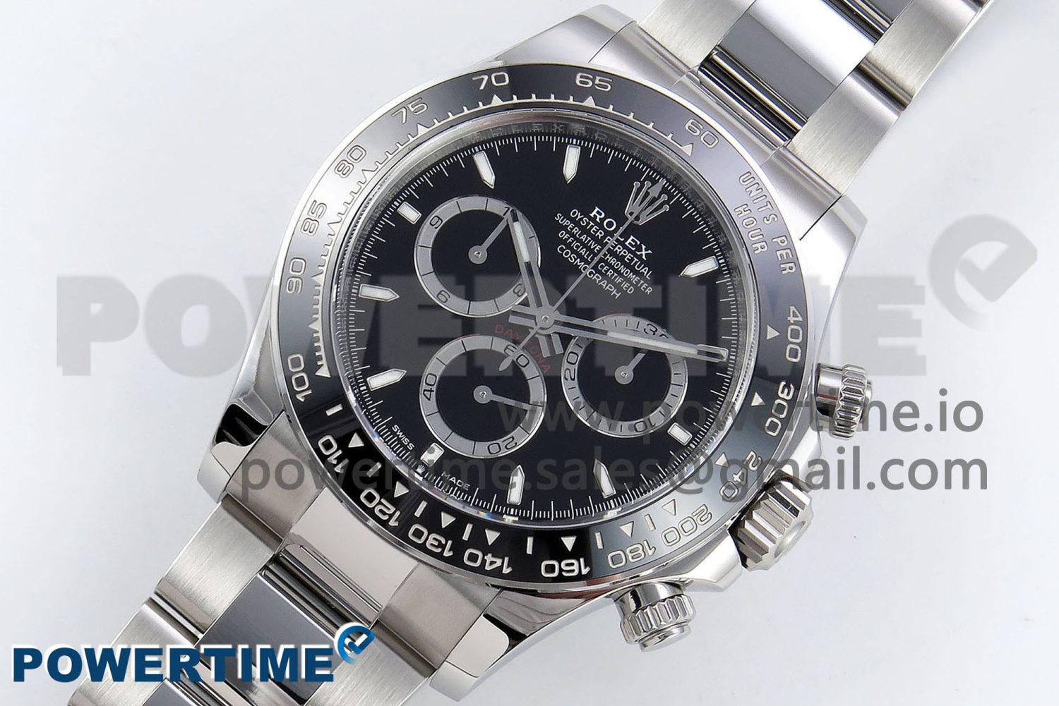 2023 Daytona 126500 Clean 1:1 Best Edition 904L SS Case and Bracelet Black Dial SH4131 - Image 2