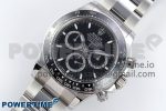 2023 Daytona 126500 Clean 1:1 Best Edition 904L SS Case and Bracelet Black Dial SH4131 - Image 2