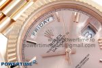 Day Date 40 RG 228235 ARF 1:1 Best Edition RG Roman Dial on President Bracelet VR3255 - Image 4