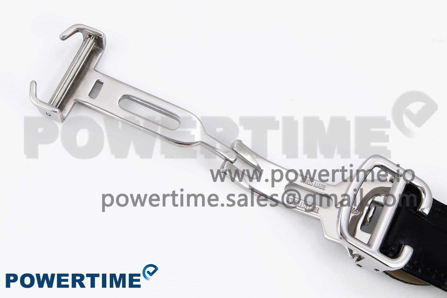 Rotonde de Cartier Flying Tourbillon SS RMS Best Edition Silver Dial on Black Leather Strap - Image 13