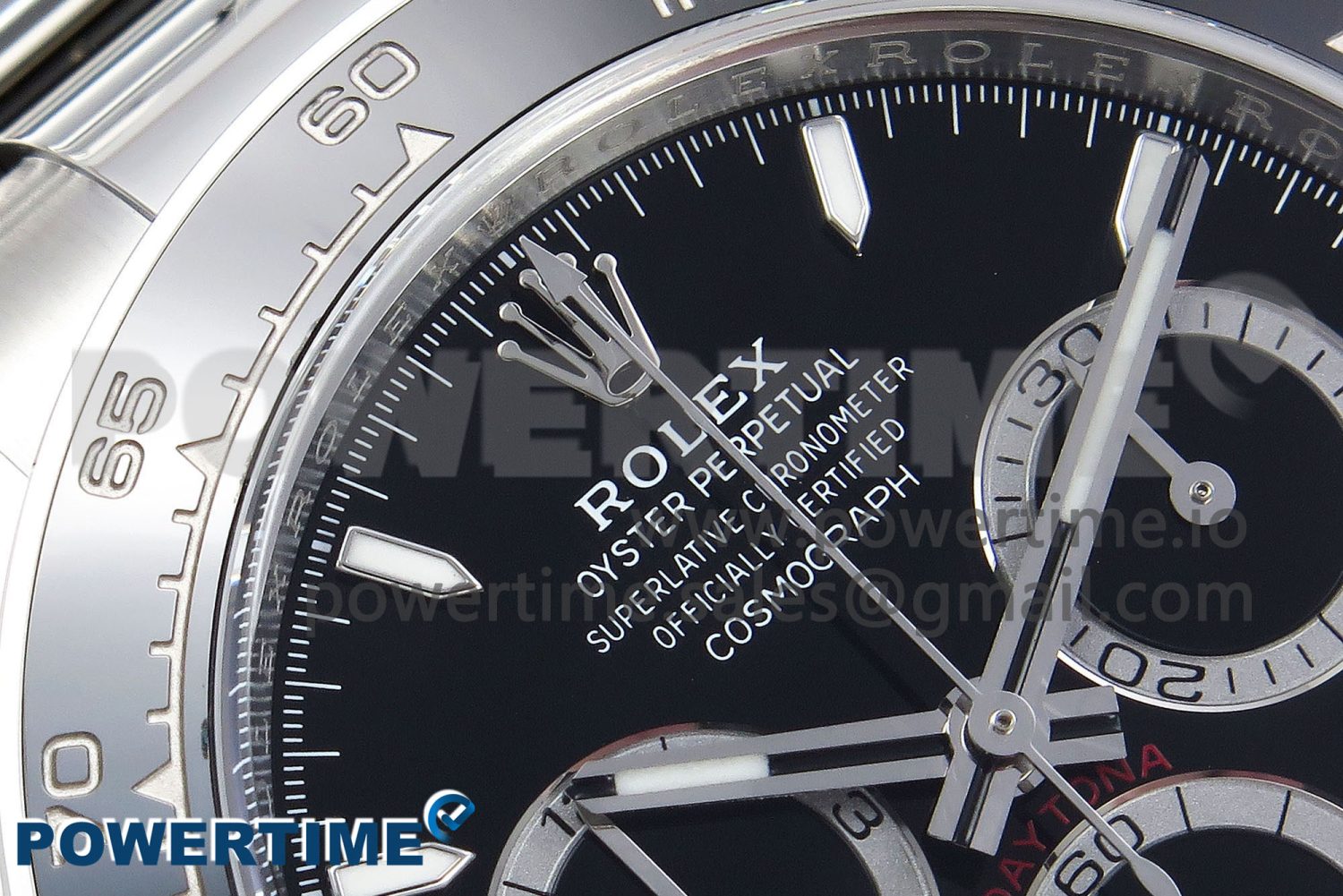2023 Daytona 126500 Clean 1:1 Best Edition 904L SS Case and Bracelet Black Dial SH4131 - Image 4