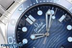 Seamaster 300 VSF 1:1 Best Edition Summer Blue Dial on SS Bracelet A8800 - Image 4