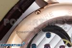 Rotonde de Cartier Flying Tourbillon RG RMS Best Edition White Numeral Dial on Brown Leather Strap - Image 9