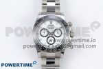 2023 Daytona 126500 Panda Clean 1:1 Best Edition 904L SS Case and Bracelet White Dial SH4131