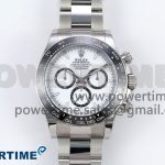 2023 Daytona 126500 Panda Clean 1:1 Best Edition 904L SS Case and Bracelet White Dial SH4131