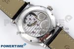 Rotonde de Cartier Flying Tourbillon SS RMS Best Edition White Numeral Dial on Black Leather Strap - Image 2