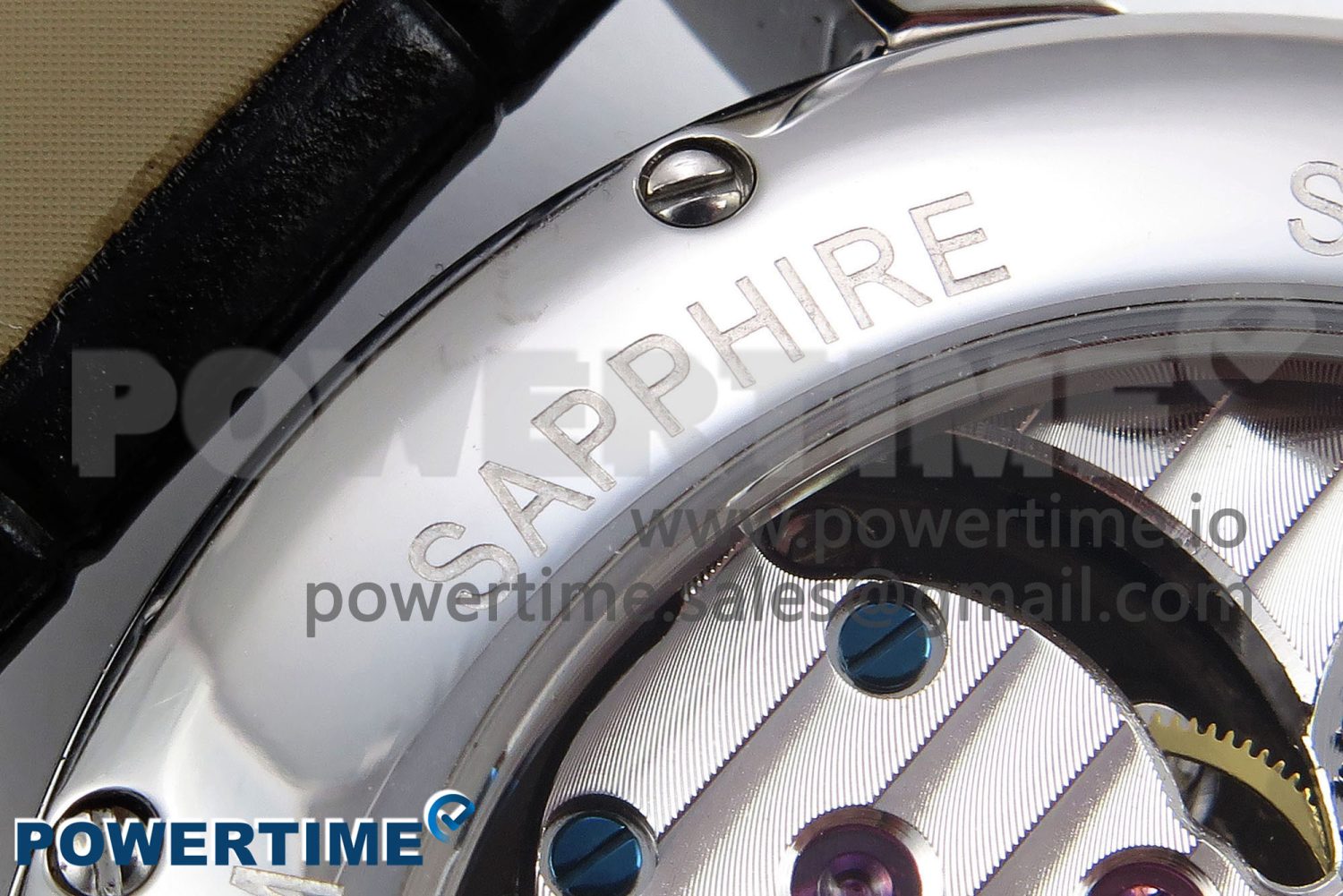 Rotonde de Cartier Flying Tourbillon SS RMS Best Edition Silver Dial on Black Leather Strap - Image 9