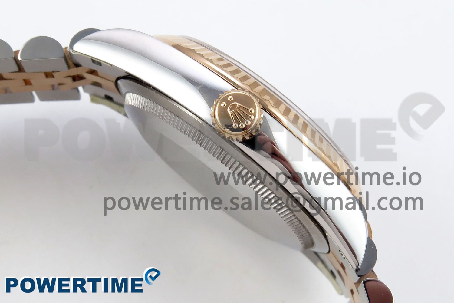 DateJust 36 126231 Clean 1:1 Best Edition 904L Steel Gray DIal Green Roman Marker on SS/RG Jubilee Bracelet VR3235 - Image 6
