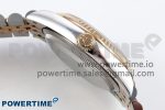 DateJust 36 126231 Clean 1:1 Best Edition 904L Steel Black Diamonds Dial on SS/RG Jubilee Bracelet VR3235 - Image 6
