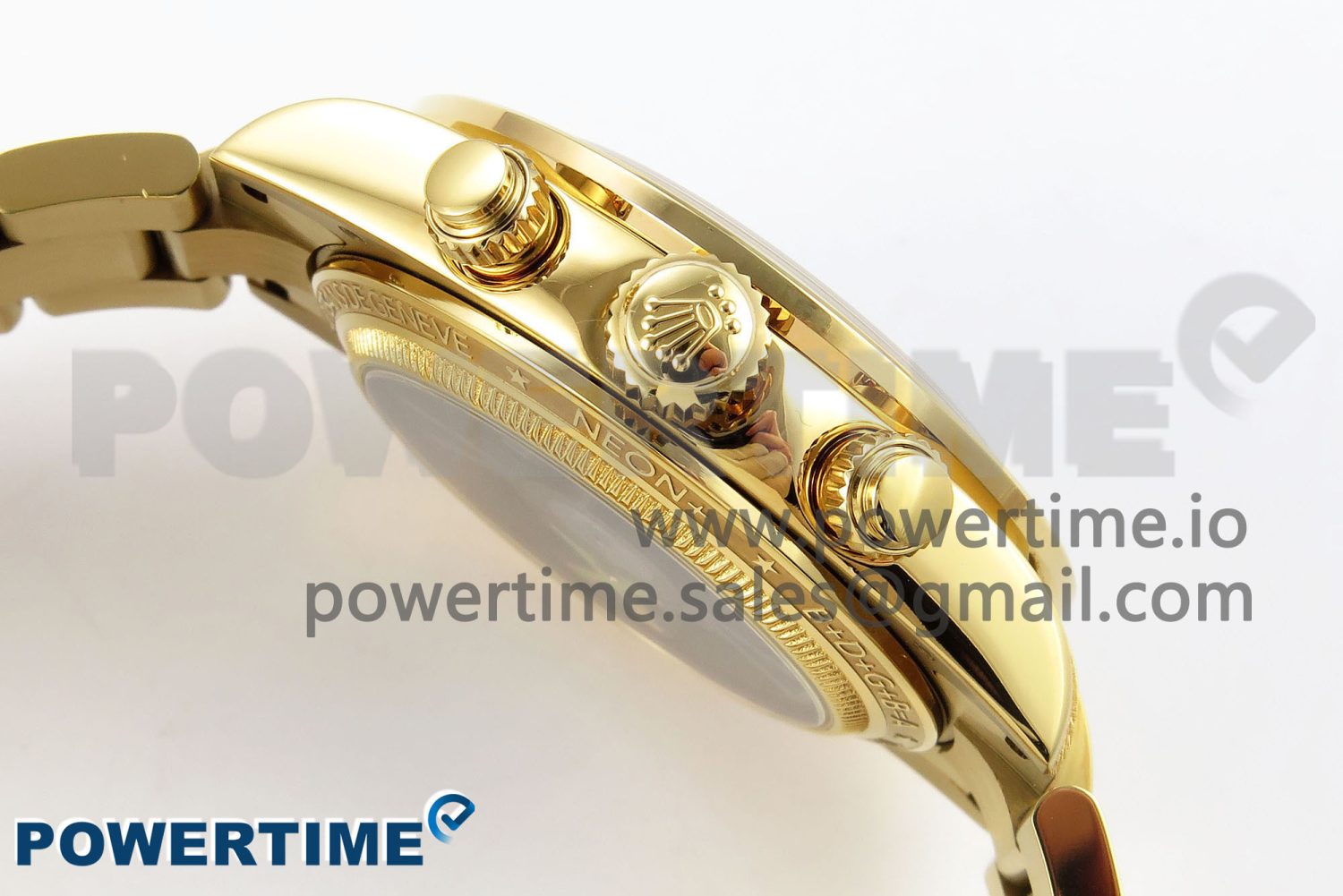 Daytona YG ADGF Best Edition YG/White Dial on YG Bracelet A7750 - Image 6
