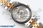 DateJust 36 126231 Clean 1:1 Best Edition 904L Steel Black Diamonds Dial on SS/RG Jubilee Bracelet VR3235 - Image 9