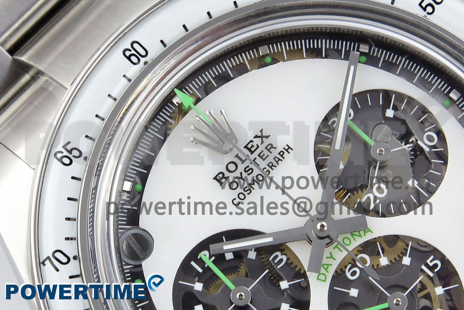 Daytona SS ADGF Best Edition SS/White Dial on SS Bracelet A7750 - Image 4