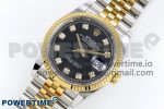 DateJust 36 126233 Clean 1:1 Best Edition 904L Steel Black Diamonds Dial on SS/YG Jubilee Bracelet VR3235 - Image 2