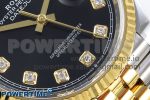 DateJust 36 126233 Clean 1:1 Best Edition 904L Steel Black Diamonds Dial on SS/YG Jubilee Bracelet VR3235 - Image 5