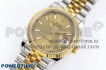 DateJust 36 126233 Clean 1:1 Best Edition 904L Steel YG Textured Stick Dial on SS/YG Jubilee Bracelet VR3235 - Image 2