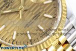 DateJust 36 126233 Clean 1:1 Best Edition 904L Steel YG Textured Stick Dial on SS/YG Jubilee Bracelet VR3235 - Image 5