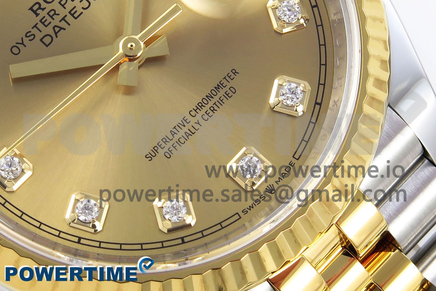 DateJust 36 126233 Clean 1:1 Best Edition 904L Steel YG Diamonds Dial on SS/YG Jubilee Bracelet VR3235 - Image 5