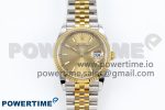 DateJust 36 126233 Clean 1:1 Best Edition 904L Steel YG Stick Dial on SS/YG Jubilee Bracelet VR3235