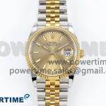 DateJust 36 126233 Clean 1:1 Best Edition 904L Steel YG Stick Dial on SS/YG Jubilee Bracelet VR3235