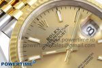 DateJust 36 126233 Clean 1:1 Best Edition 904L Steel YG Stick Dial on SS/YG Jubilee Bracelet VR3235 - Image 4