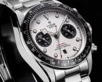 Black Bay Chrono SS TWS 1:1 Best Edition White Dial on SS Bracelet A7750 - Image 5