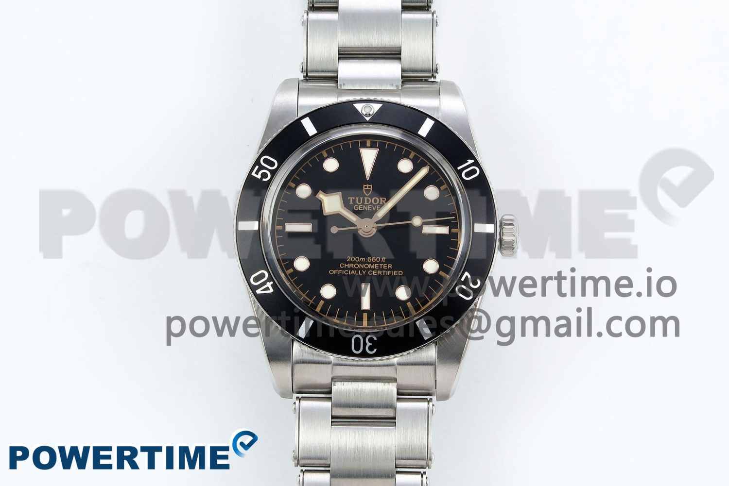 Heritage Black Bay 37mm SS ZF 1:1 Best Edition Black Dial on SS Bracelet A2824 - Image 1