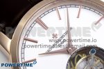 Traditionnelle Tourbillon RG RMSF Best Edition White Dial on Brown Leather Strap - Image 4