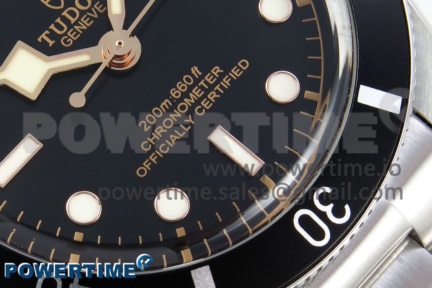 Heritage Black Bay 37mm SS ZF 1:1 Best Edition Black Dial on SS Bracelet A2824 - Image 5