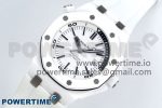 Royal Oak Offshore Diver 15707 White Ceramic ZF 1:1 Best Edition SA3120 Super Clone - Image 2