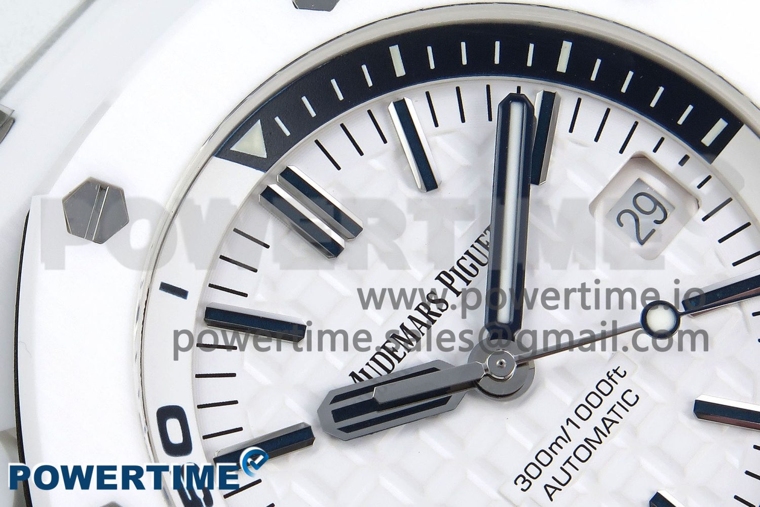Royal Oak Offshore Diver 15707 White Ceramic ZF 1:1 Best Edition SA3120 Super Clone - Image 4
