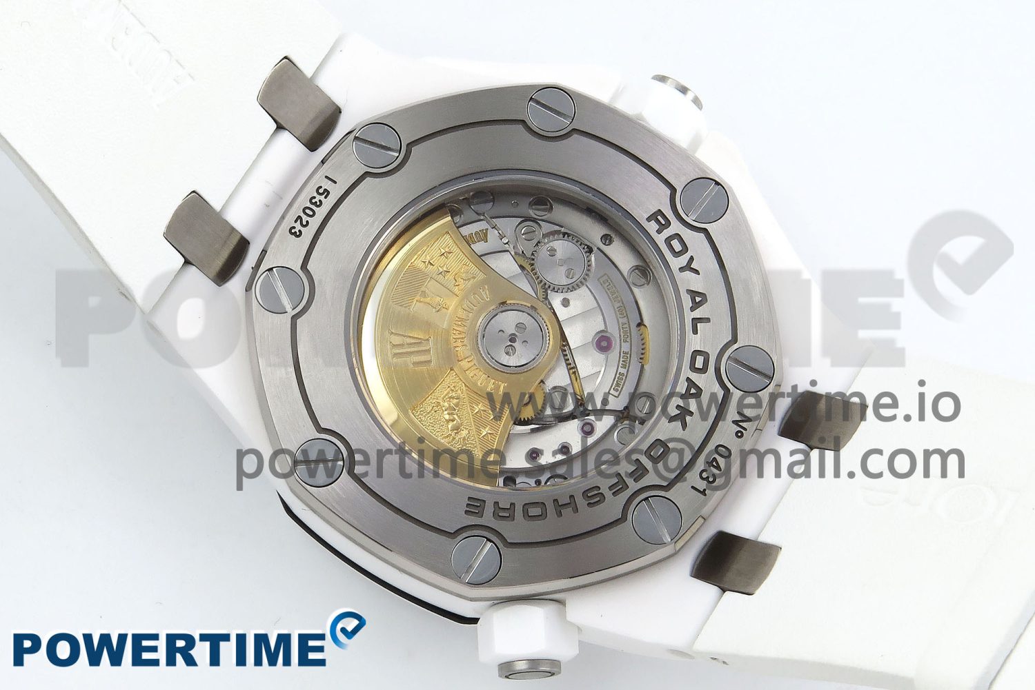 Royal Oak Offshore Diver 15707 White Ceramic ZF 1:1 Best Edition SA3120 Super Clone - Image 9