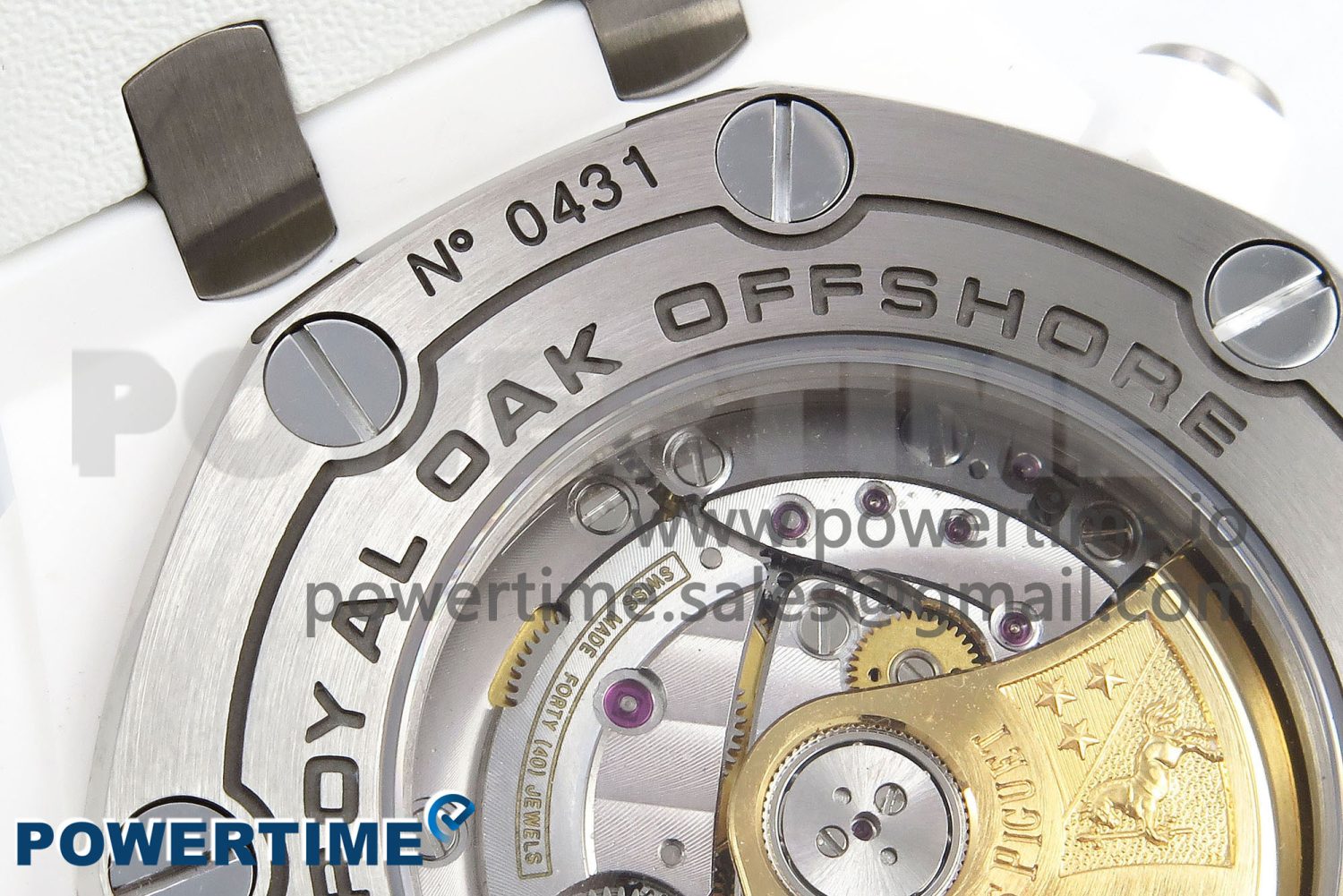 Royal Oak Offshore Diver 15707 White Ceramic ZF 1:1 Best Edition SA3120 Super Clone - Image 10