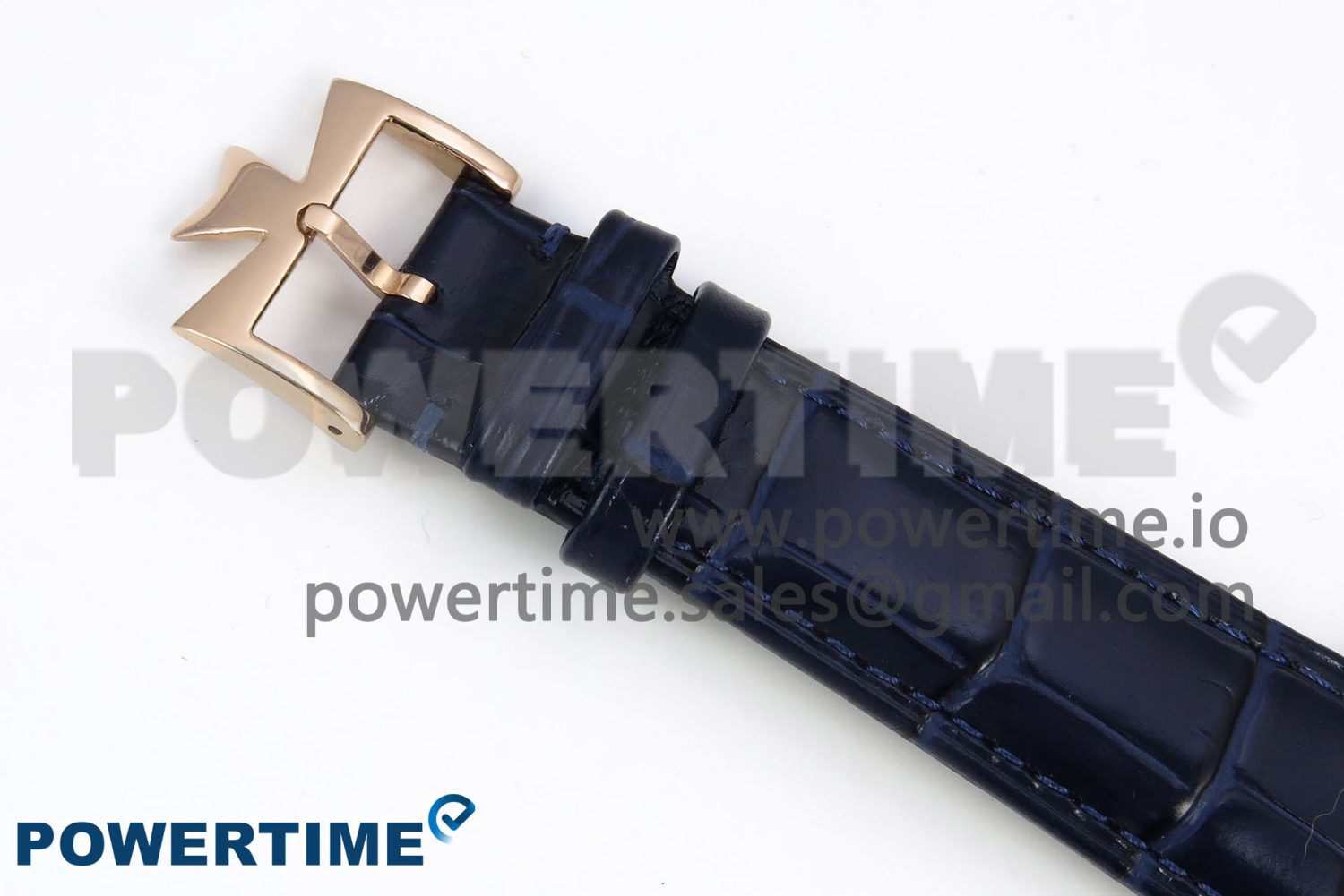 Traditionnelle Tourbillon RG RMSF Best Edition Blue Textured Dial on Blue Leather Strap - Image 11