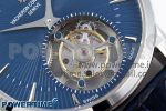 Traditionnelle Tourbillon SS RMSF Best Edition Blue Textured Dial on Blue Leather Strap - Image 5