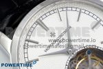 Traditionnelle Tourbillon SS RMSF Best Edition White Textured Dial on Black Leather Strap - Image 4