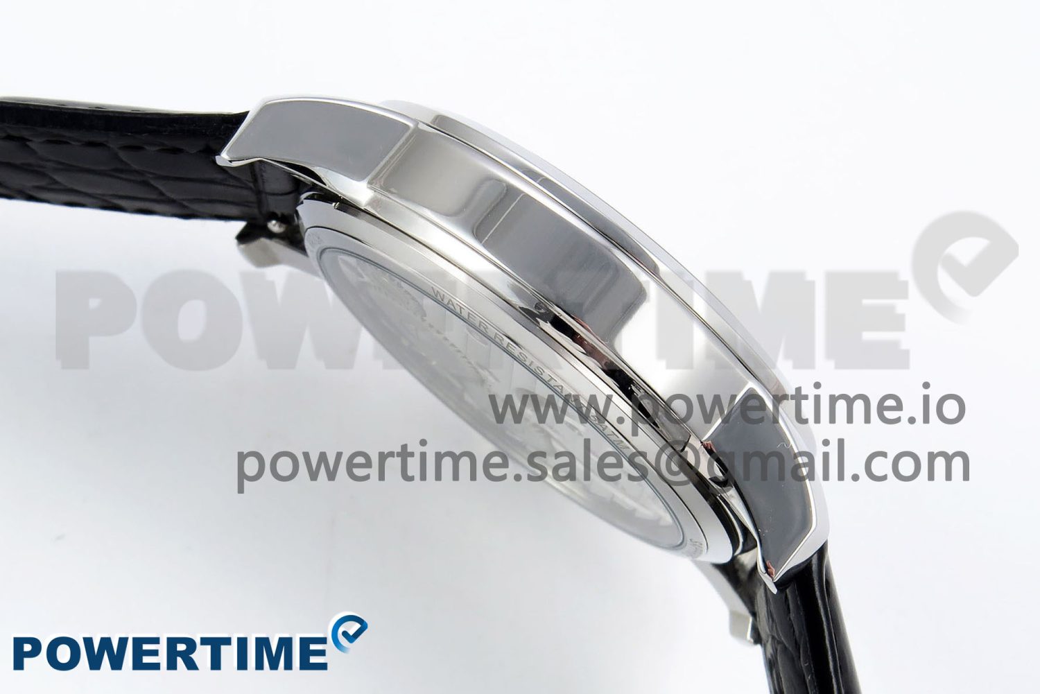 Traditionnelle Tourbillon SS RMSF Best Edition White Dial on Black Leather Strap - Image 7