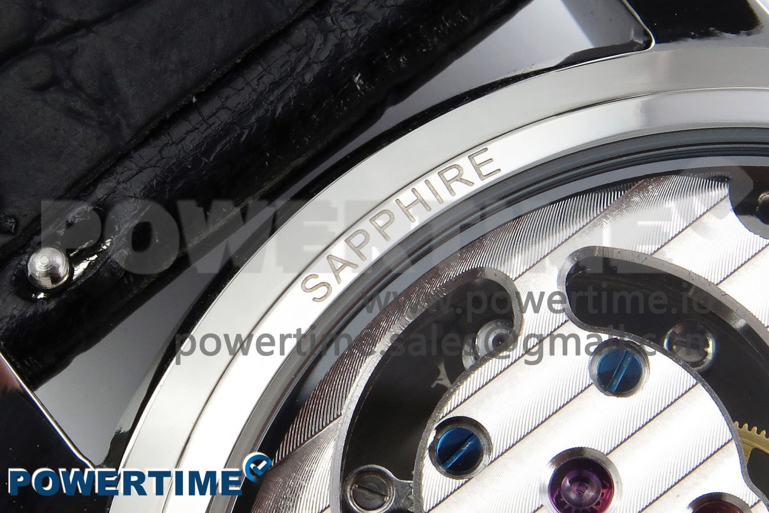 Traditionnelle Tourbillon SS RMSF Best Edition White Textured Dial on Black Leather Strap - Image 10