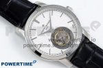 Traditionnelle Tourbillon SS RMSF Best Edition White Dial on Black Leather Strap - Image 3
