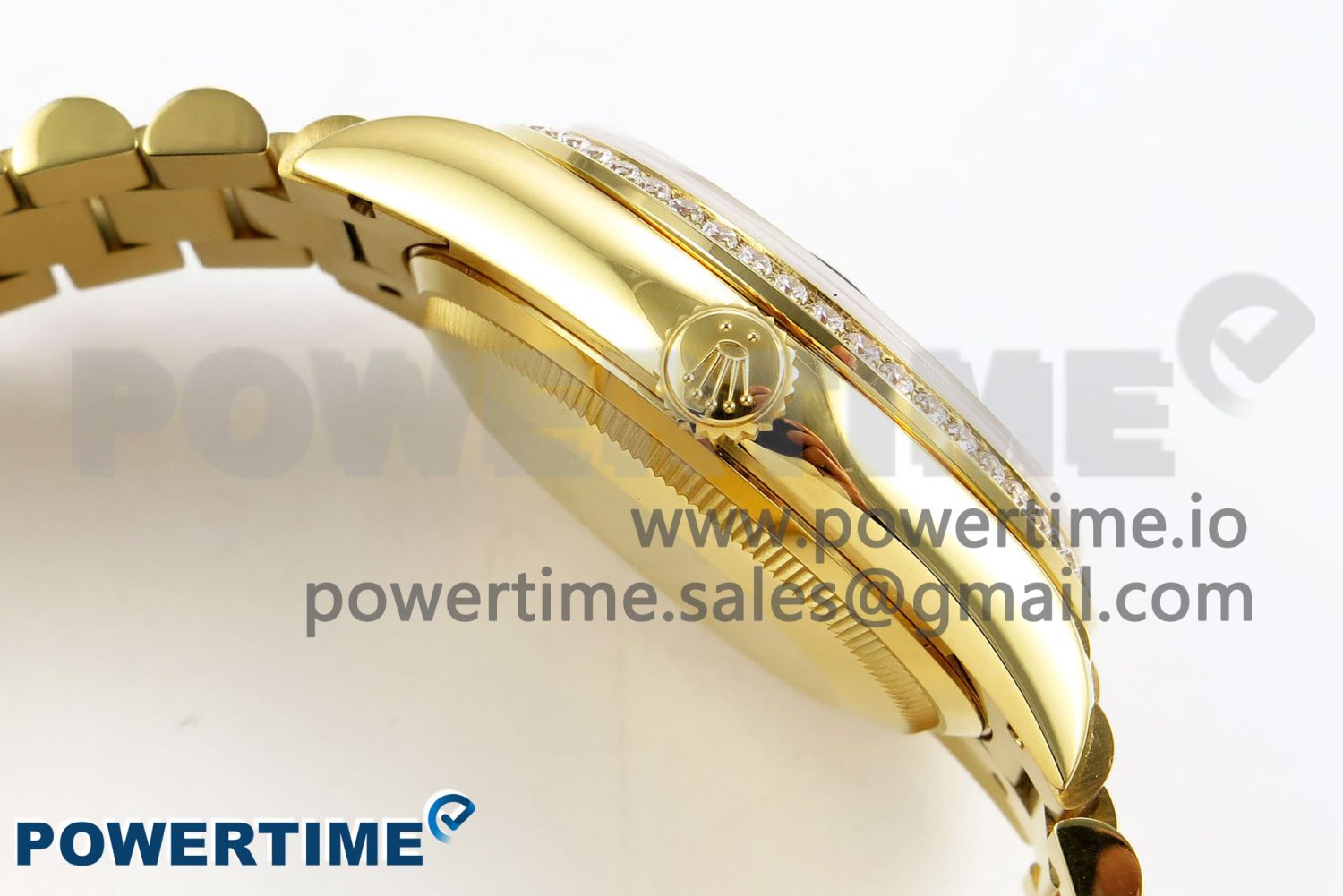 Day Date 36 YG RAF 1:1 Best Edition Brown Oman Dial on YG Bracelet A2836 - Image 6