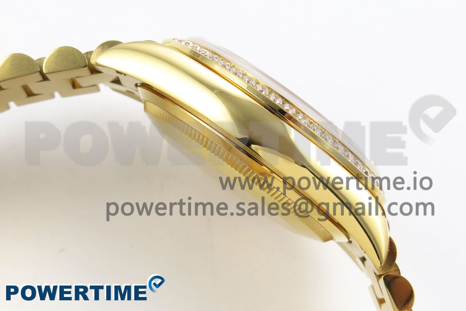 Day Date 36 YG RAF 1:1 Best Edition Brown Oman Dial on YG Bracelet A2836 - Image 7