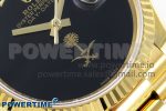Day Date 36 YG RAF 1:1 Best Edition Black Oman Dial on YG Bracelet A2836 - Image 5